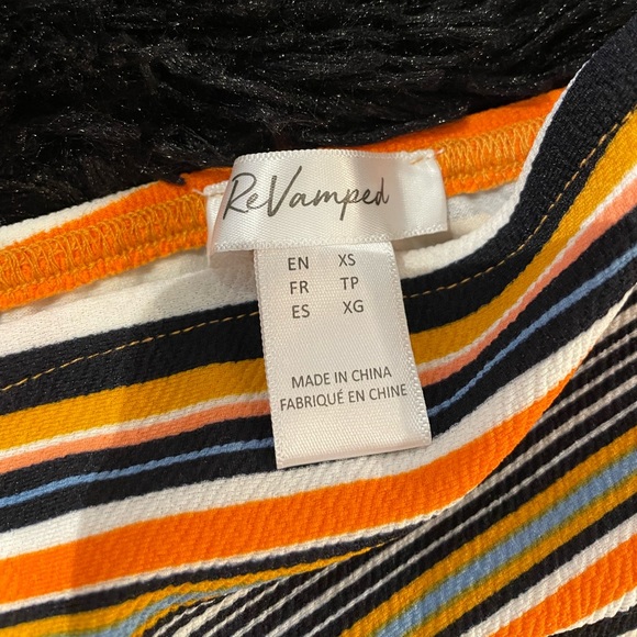 Urban Planet/ReVamped cropped striped tank - Picture 4 of 4